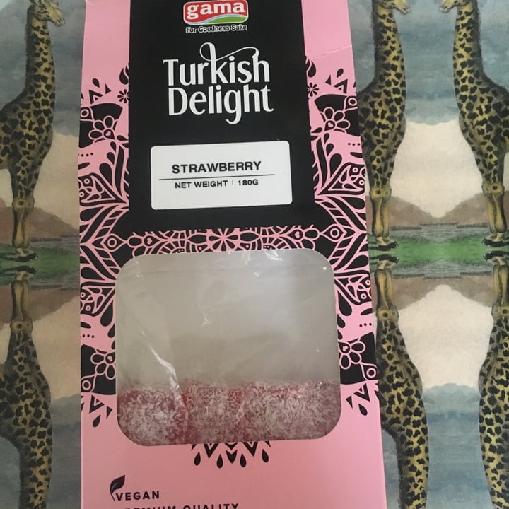 photo of Gama Turkish delight, strawberry flavour shared by @jameela on  08 Apr 2021 - review