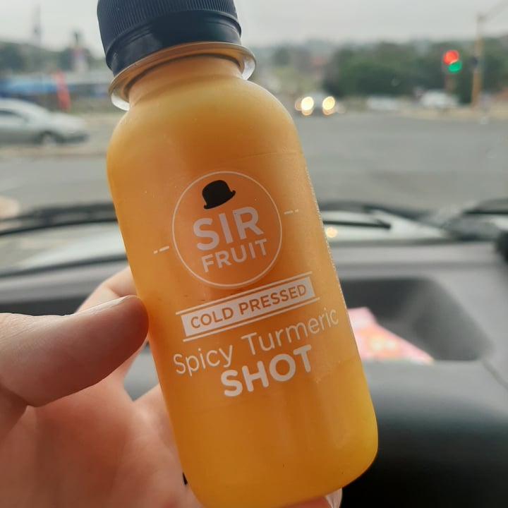 review photo of Sir Fruit Spicy Turmeric Shot shared by @sineadsuter on 16 Dec 2020 - review