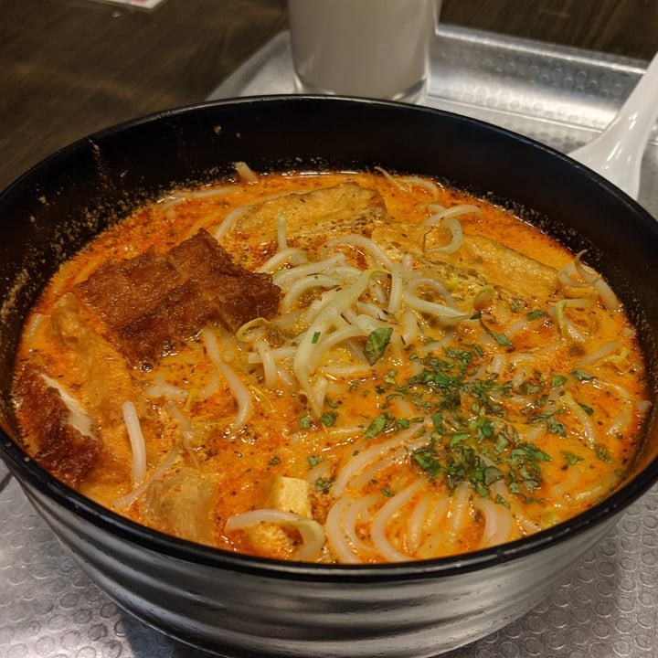photo of North South East West Fusion Vegetarian Cuisine Nyonya Laksa shared by @bornvegetarian on  25 Dec 2020 - review