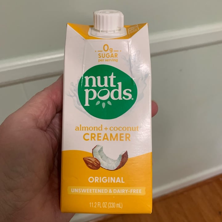 photo of nutpods Coffee creamer shared by @onehungryvegan on  27 Feb 2022 - review