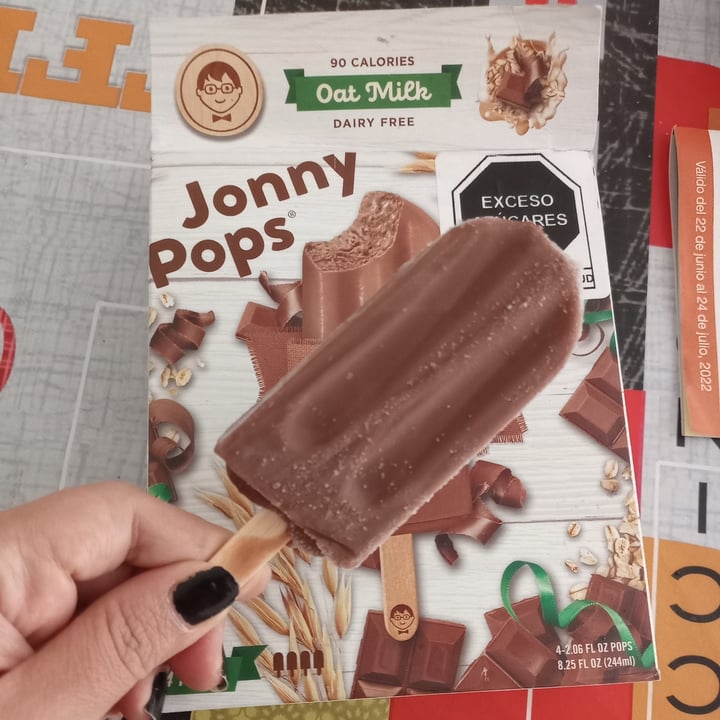 photo of Jonny Pops Chocolate Fudge & Oat Milk shared by @katzedernacht on  30 Jul 2022 - review