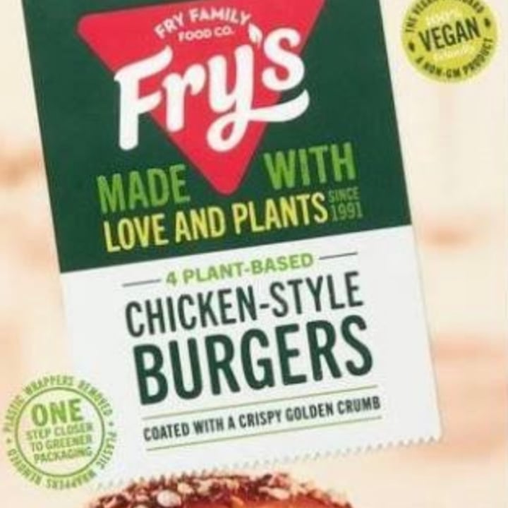 photo of Fry's Family Food Chicken-Style Burgers shared by @drteetee on  07 Dec 2021 - review
