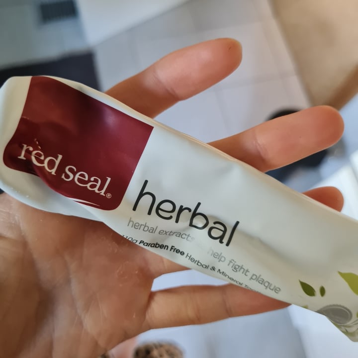 photo of Red Seal Natural Toothpaste shared by @essceess on  06 Oct 2021 - review