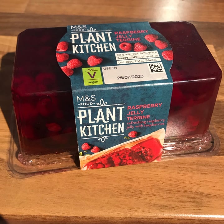 photo of Plant Kitchen (M&S) Raspberry Jelly Terrine shared by @vegansuttonmama on  22 Jul 2020 - review