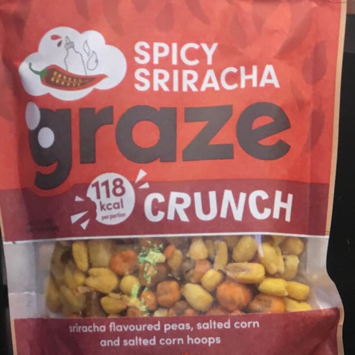 photo of graze Spicy Sriracha shared by @pimlico83 on  22 Mar 2022 - review