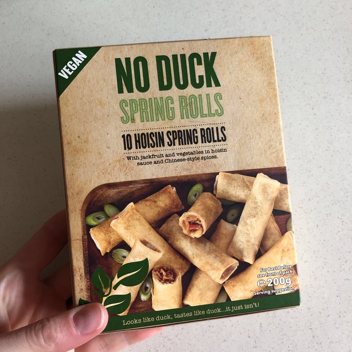 photo of Iceland Foods no duck spring rolls shared by @jridley on  30 Apr 2020 - review