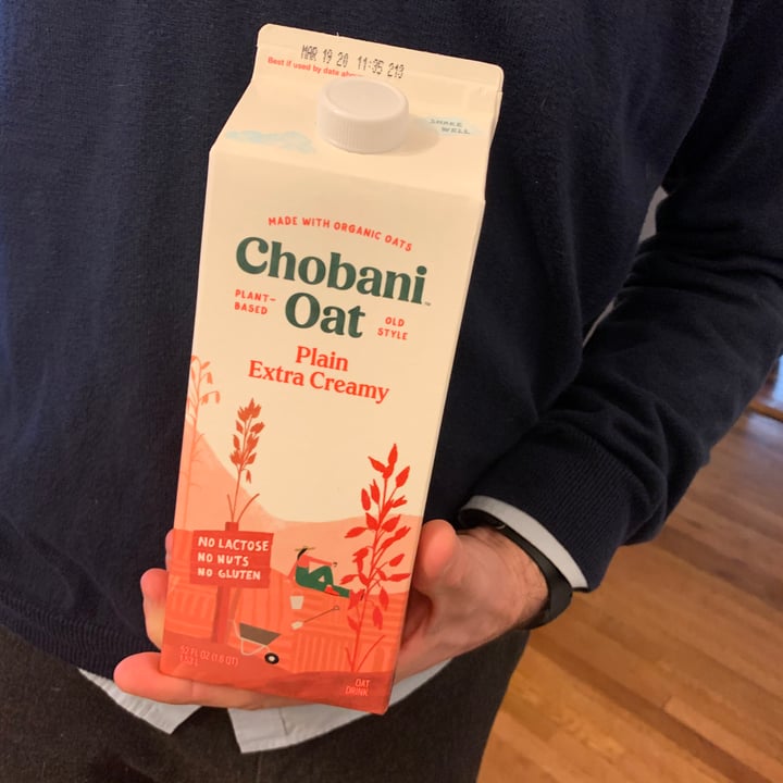 photo of Chobani Oat Milk - Plain Extra Creamy shared by @kshade27 on  03 Feb 2020 - review