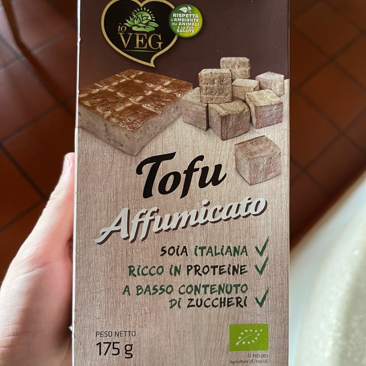 photo of ioVEG Tofu Affumicato shared by @francescarosa on  12 Oct 2022 - review