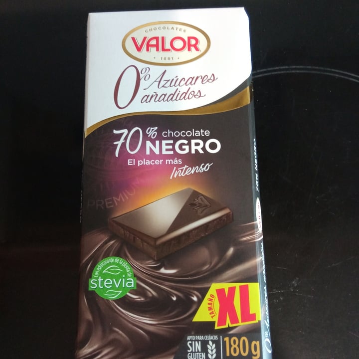 photo of Valor 70% Chocolate Negro Sin Azucar shared by @encarnavegana on  18 Sep 2022 - review