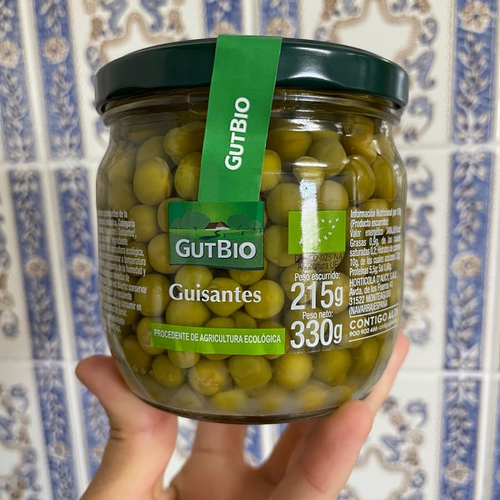 photo of GutBio Guisantes shared by @begonya on  12 Aug 2022 - review