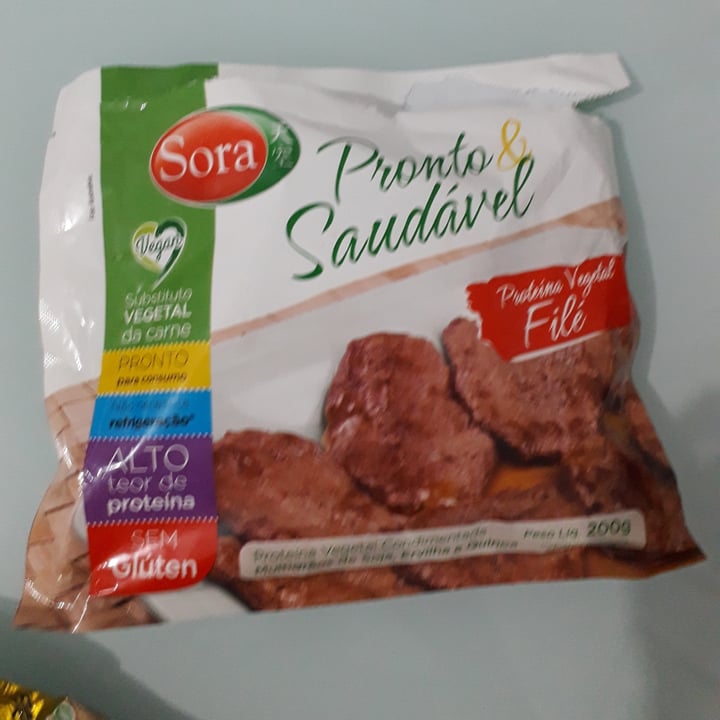 photo of Sora Filé de proteina vegetal shared by @ieda on  30 Apr 2022 - review