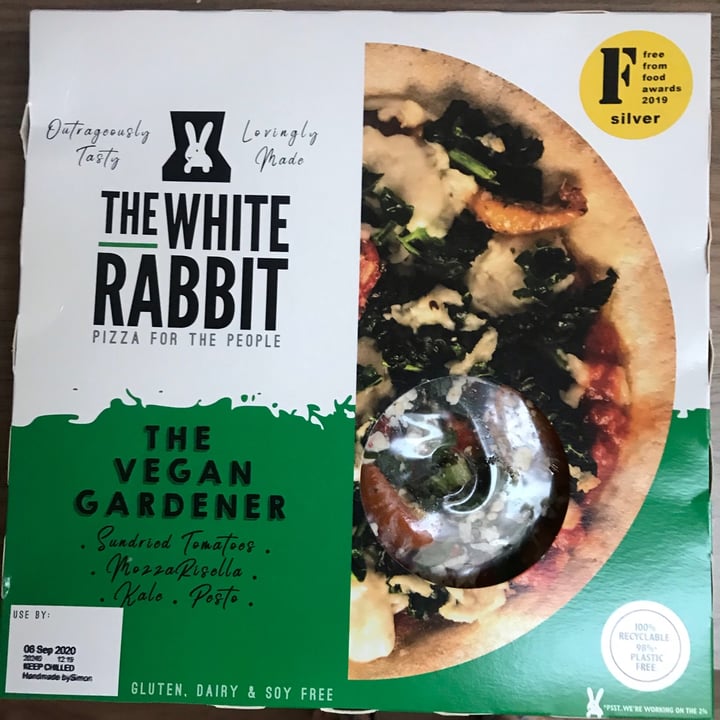photo of The White Rabbit The Vegan Gardener Pizza shared by @ginjin on  07 Sep 2020 - review
