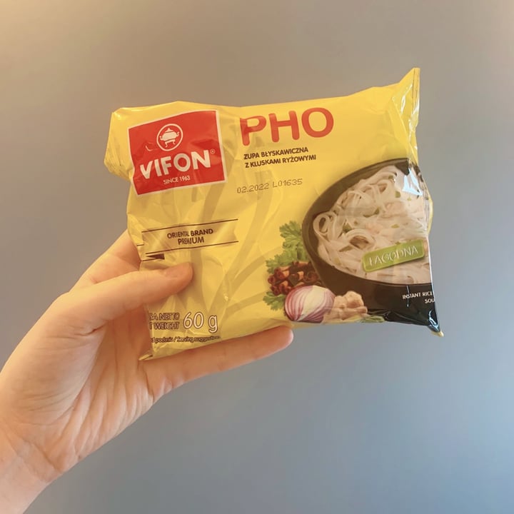 photo of Vifon Vietnamese "Pho" Instant Rice Noodles Vegetarian shared by @firavounaki on  29 Sep 2020 - review