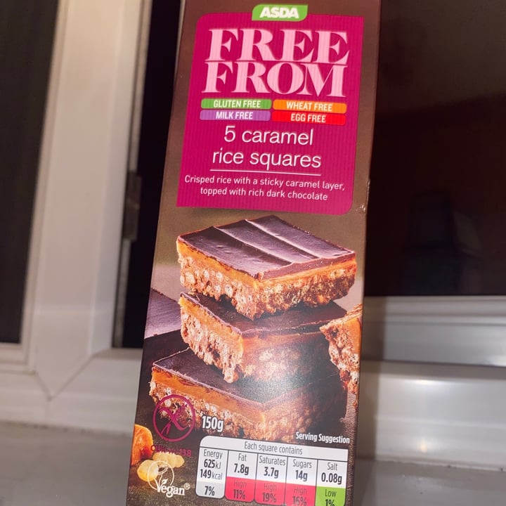 review photo of ASDA Caramel Rice Squares shared by @ellbald on 24 Aug 2020 - review
