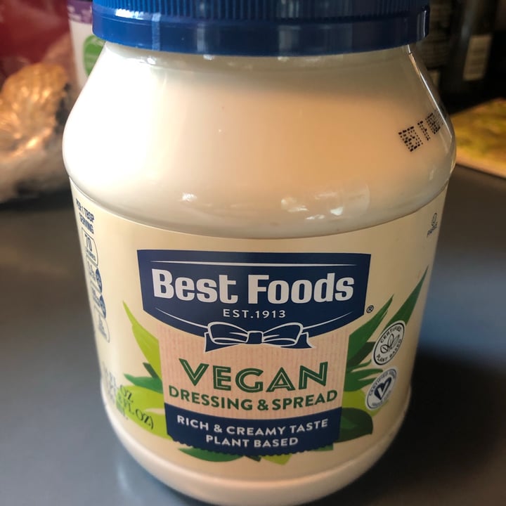 photo of Best foods Vegan Dressing and Spread shared by @hannaheatsplants on  27 Feb 2021 - review
