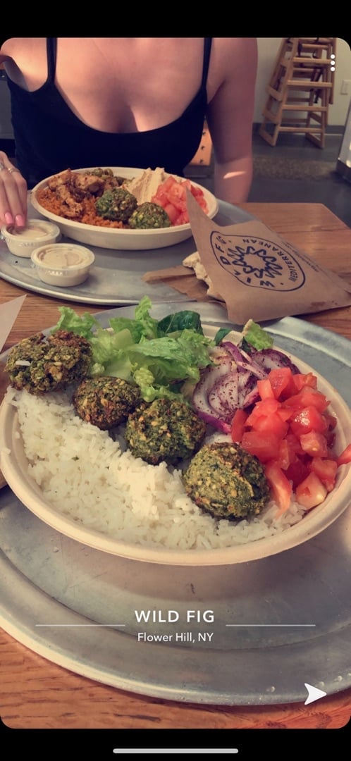 photo of Wild Fig Falafel Rice Bowl shared by @stephreyes17 on  19 Dec 2019 - review