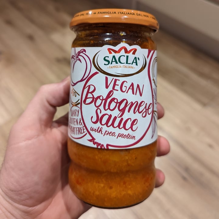 photo of Sacla' Vegan Bolognese Sauce With Pea Protein shared by @ryster on  26 Nov 2022 - review