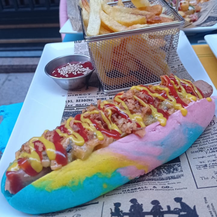 photo of Freedom Cakes Freedom hot dog shared by @veganberta on  30 Sep 2021 - review