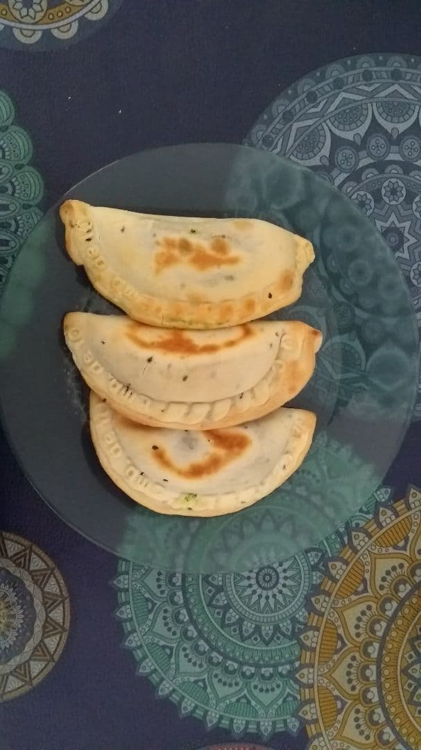 Foto del piatto “Empanadas de Queso de Felices las Vacas, Choclo y Acelga”