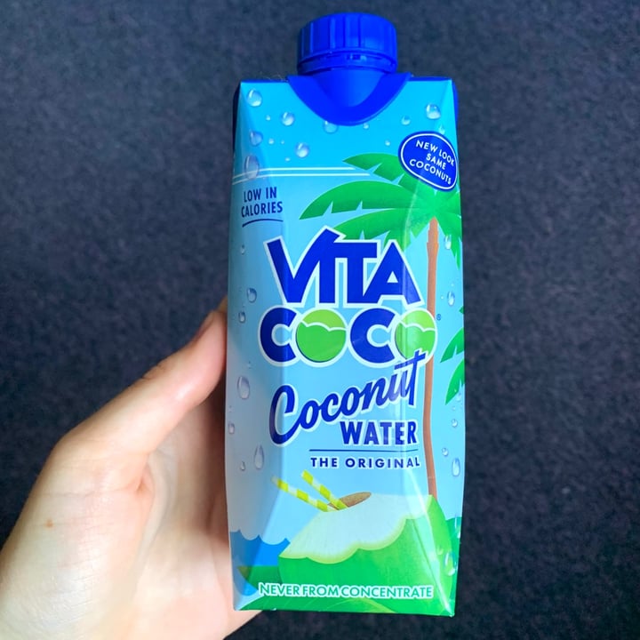 photo of Vita Coco Coconut Water shared by @vegpledge on  27 Sep 2021 - review