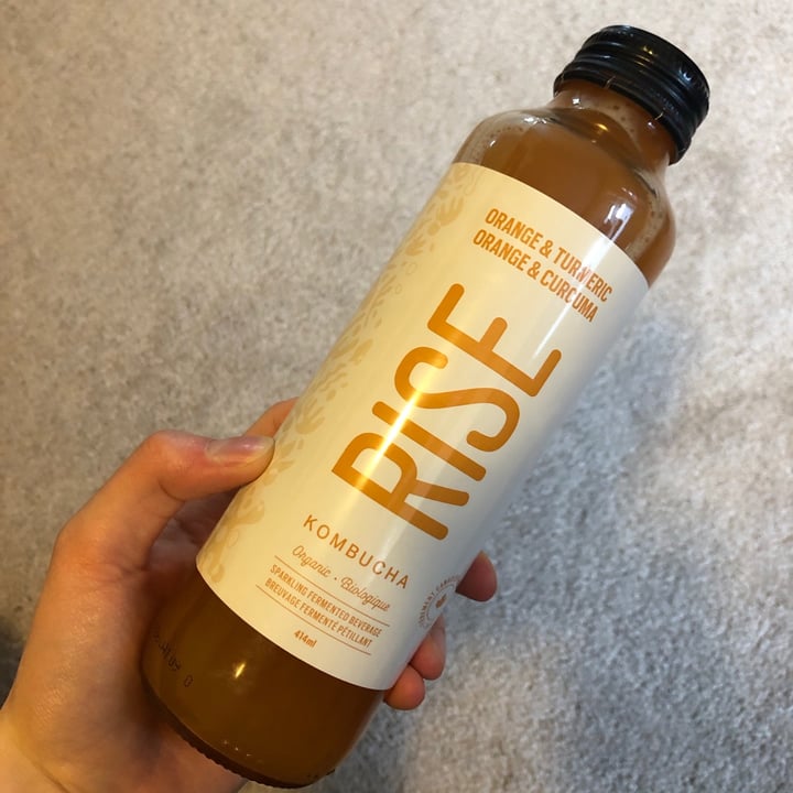 review photo of Grandi Orange Turmeric Kombucha shared by @voidsalts on 29 Mar 2021 - review