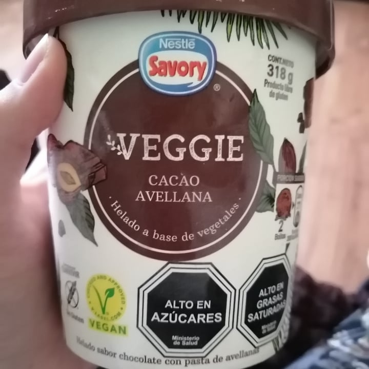 photo of Nestlé Veggie Cacao Avellana shared by @unknownveg on  28 Nov 2020 - review
