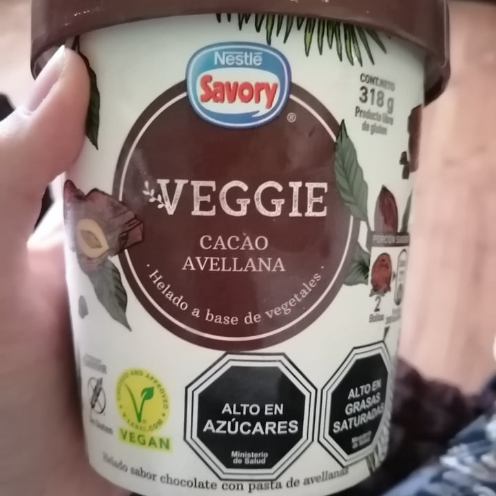 review photo of Nestlé Veggie Cacao Avellana shared by @unknownveg on 28 Nov 2020 - review