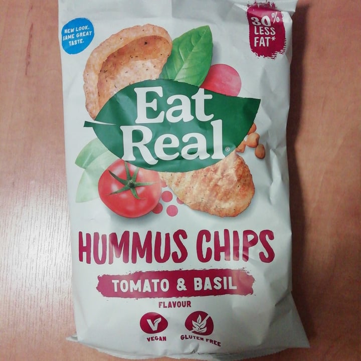 photo of Eat Real Hummus Chips Tomato & Basil shared by @emmam99 on  23 Apr 2022 - review