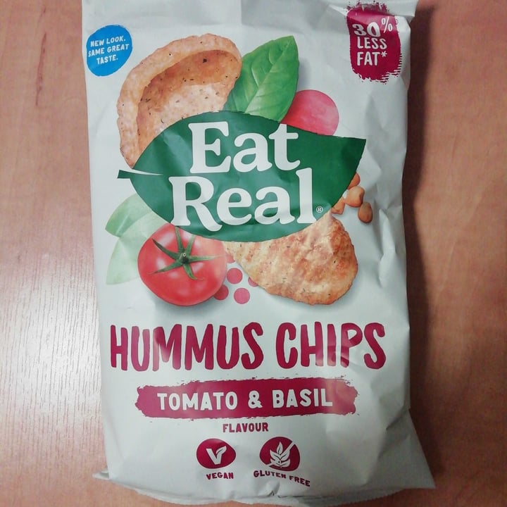 review photo of Eat Real Hummus Chips Tomato & Basil shared by @emmam99 on 23 Apr 2022 - review