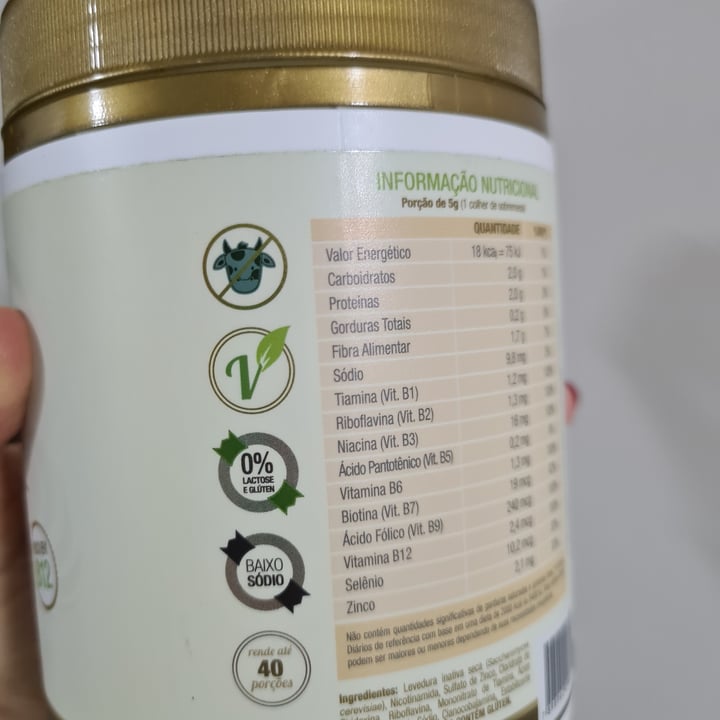 photo of VeganWay Nutritional yeast levedura nutricional shared by @nathaliab on  28 Apr 2022 - review