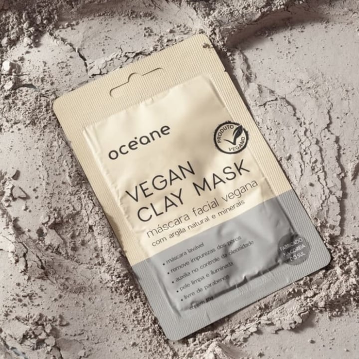 photo of Oceane Máscara facial vegana com argila e minerais shared by @isaferns on  29 Apr 2022 - review