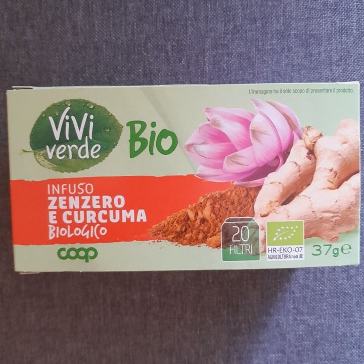 photo of Vivi Verde Coop Infuso di zenzero e curcuma shared by @andremeic on  17 Jun 2022 - review