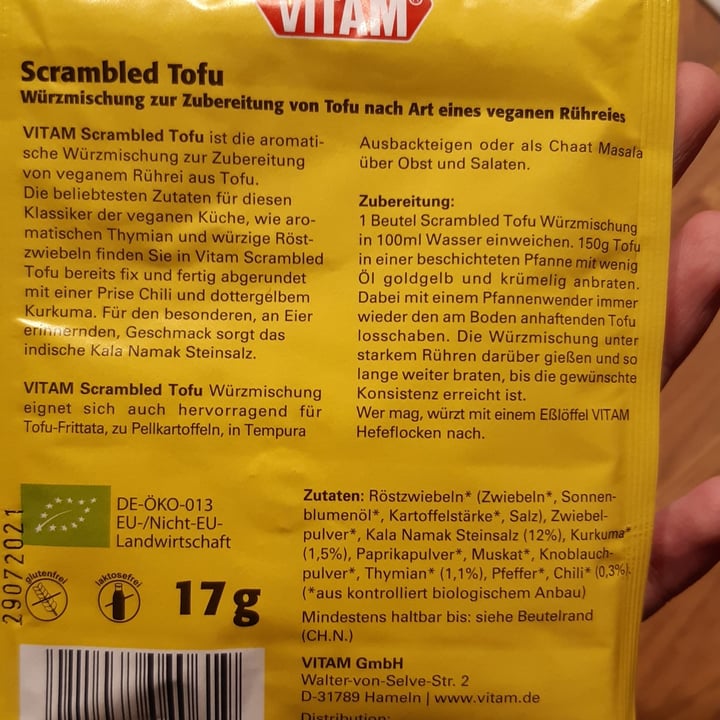 review photo of Vitam Scrambled Tofu shared by @foodiesarahhh on 19 Nov 2021 - review
