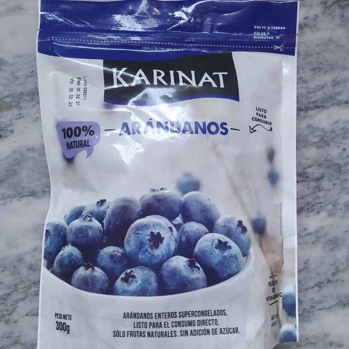 review photo of Karinat Arándanos congelados shared by @lufield on 12 May 2021 - review