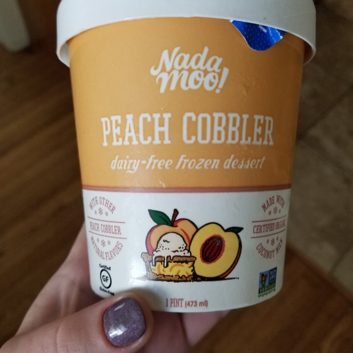 photo of NadaMoo! Peach Cobbler shared by @mclevn on  04 Oct 2021 - review