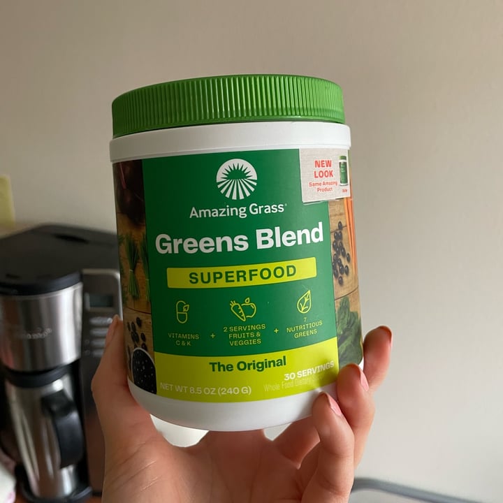 photo of Amazing Grass Green Superfood - The Original shared by @lorenakliu1 on  03 Feb 2022 - review