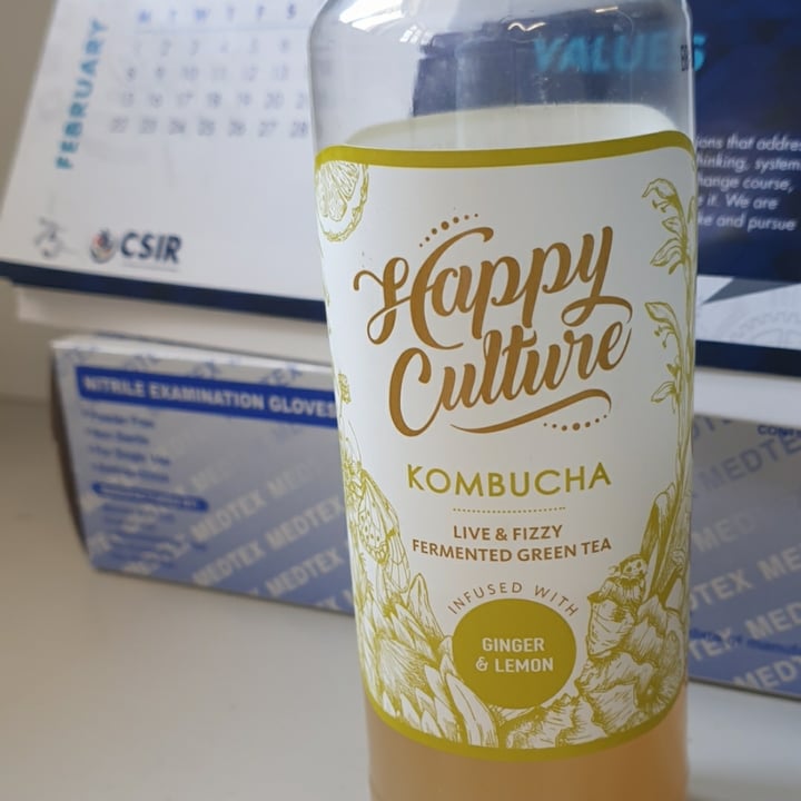 photo of Happy Culture Kombucha Happy Culture - Ginger and Lemon Kombucha shared by @jaebae on  19 Oct 2021 - review