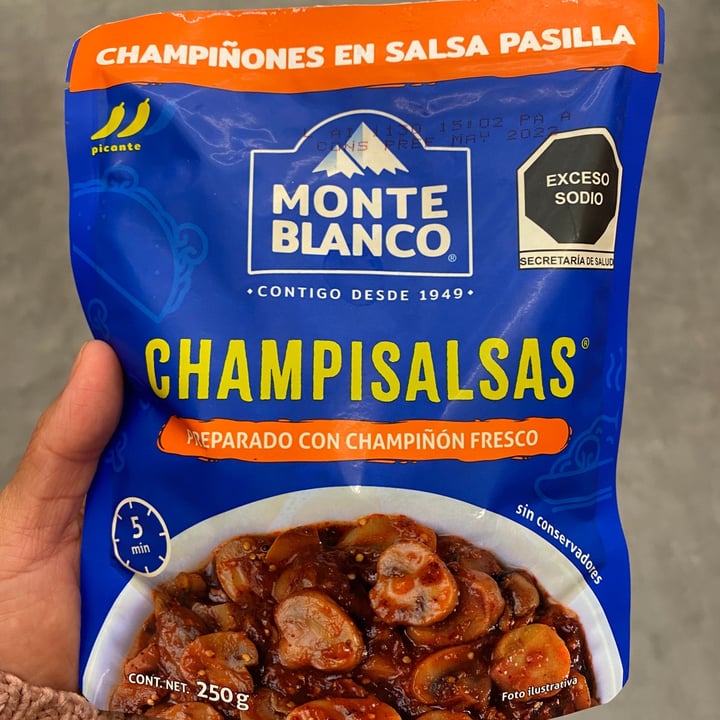 photo of Monteblanco Champisalsas pasilla shared by @patitas1080 on  31 Aug 2021 - review
