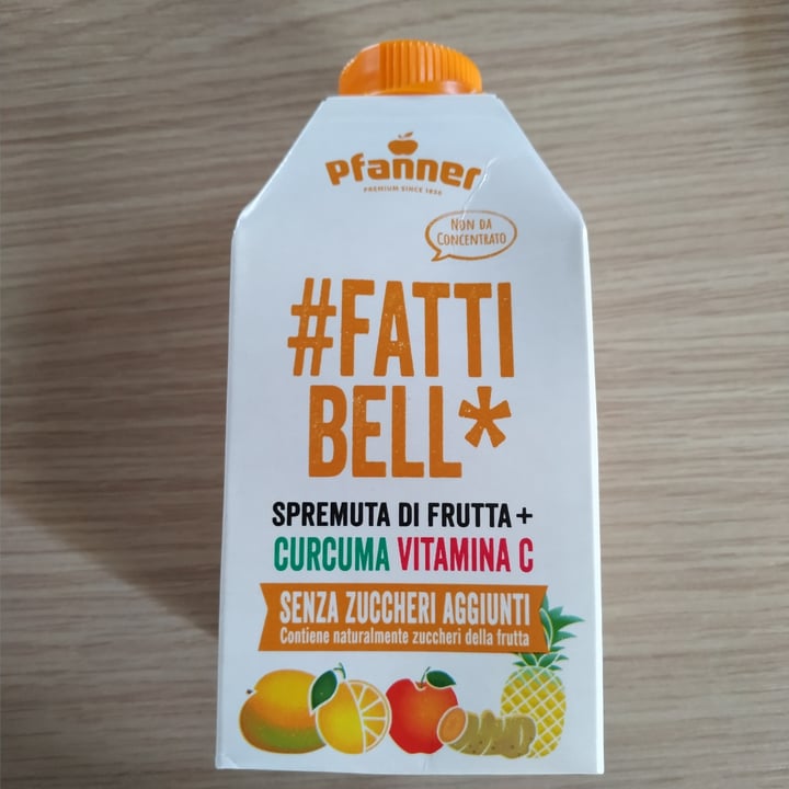 review photo of Pfanner #FattiBell* Spremuta di Frutta + Curcuma Vitamina C shared by @zema on 26 Apr 2022 - review