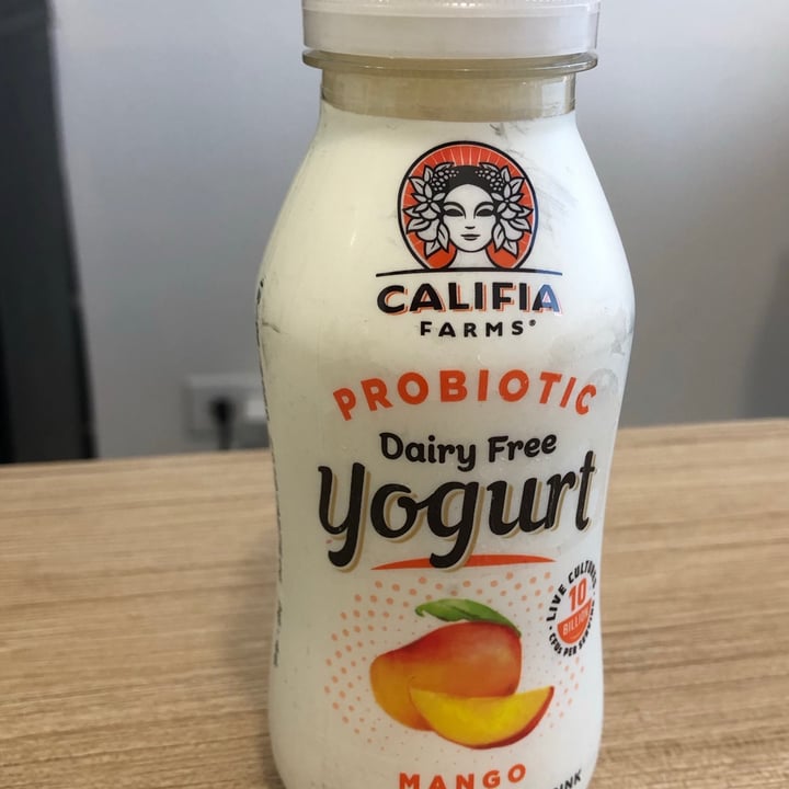 photo of Califia Farms Probiotic Dairy Free Yogurt Drink Mango shared by @onearthling on  06 Dec 2020 - review