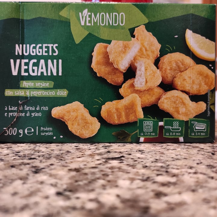 photo of Vemondo Nuggets Vegani shared by @veganrecipes on  20 Apr 2022 - review