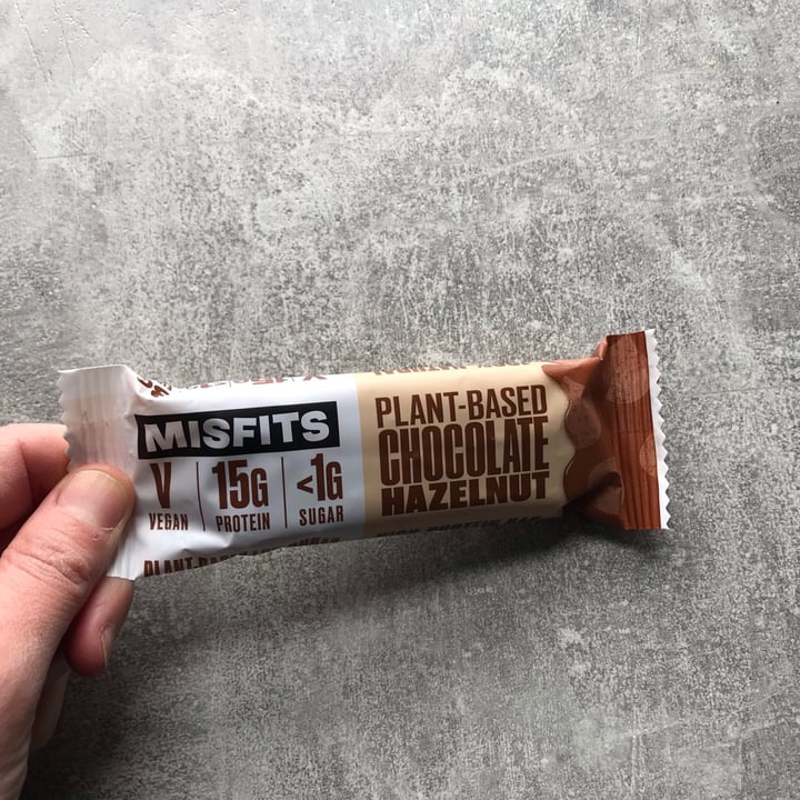photo of Misfits Plant Based Chocolate Hazelnut shared by @gu on  10 Apr 2021 - review