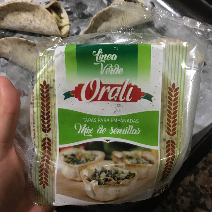 photo of Orali Tapa para Empanada Mix de Semillas shared by @marianogh92 on  14 May 2021 - review