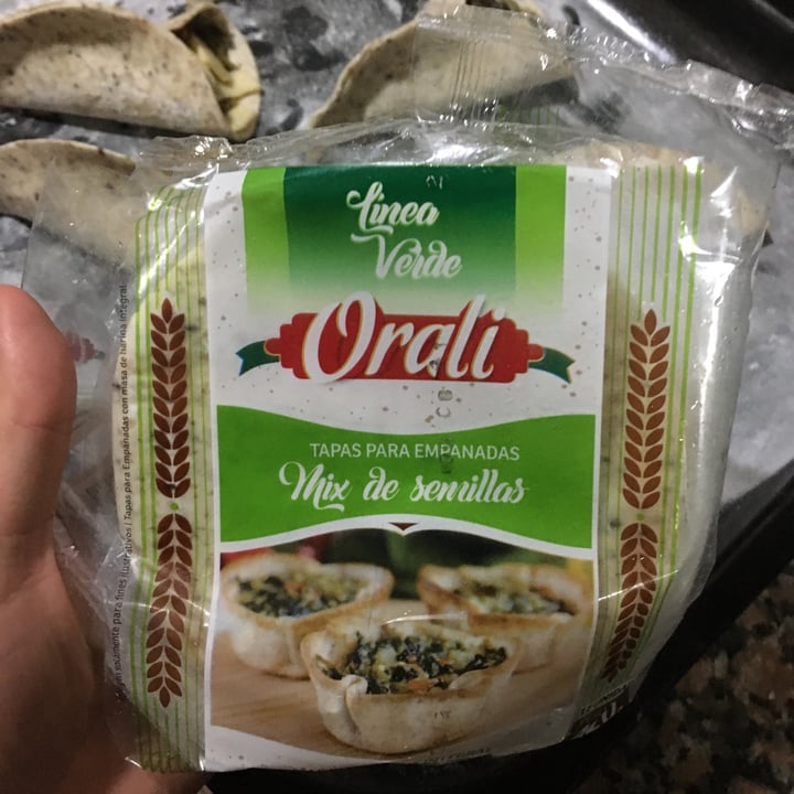 review photo of Orali Tapa para Empanada Mix de Semillas shared by @marianogh92 on 14 May 2021 - review