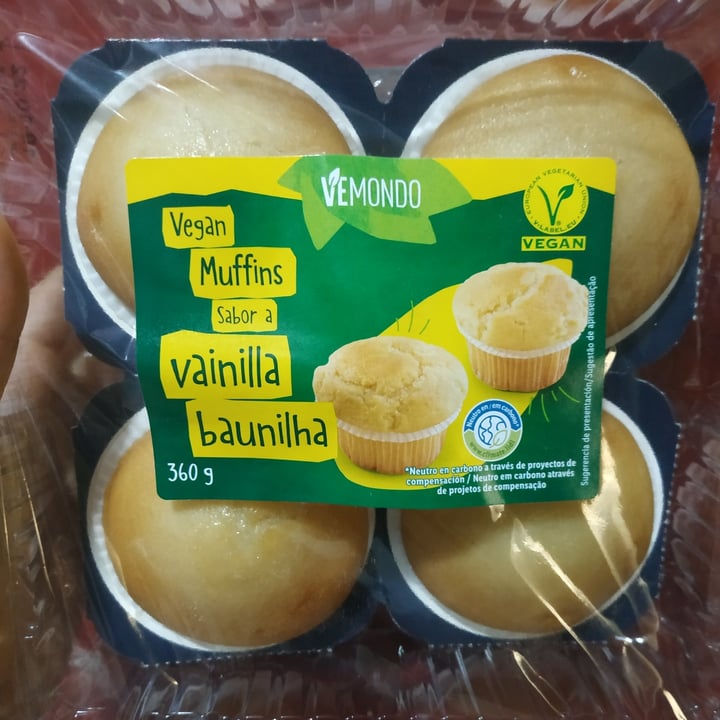 photo of Vemondo Muffins sabor Vainilla shared by @ornitorrincavegana on  16 Sep 2022 - review