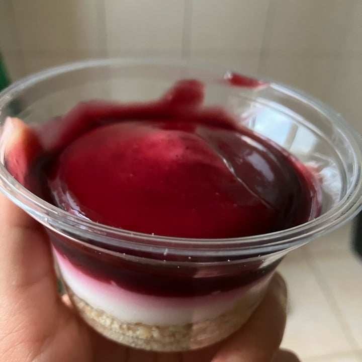 review photo of Vemondo Cheesecake vegana al mirtillo shared by @rosalacinesa on 14 Jun 2022 - review
