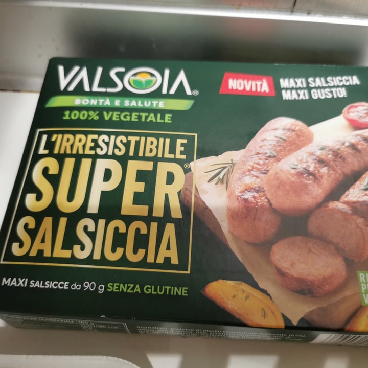 photo of Valsoia L’irresistibile Super Salsiccia (Sausage) shared by @ellasyoga on  04 Jan 2022 - review