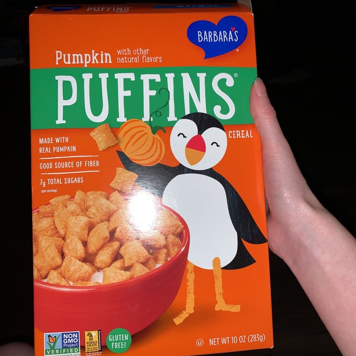 photo of Barbara’s Pumpkin Puffins shared by @mmadsen15 on  27 Sep 2020 - review