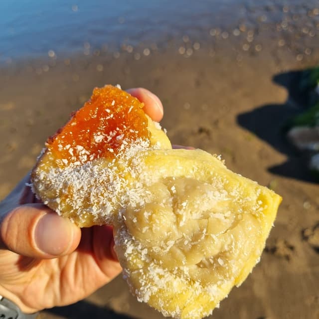 Foto do prato “Facturas veganas”