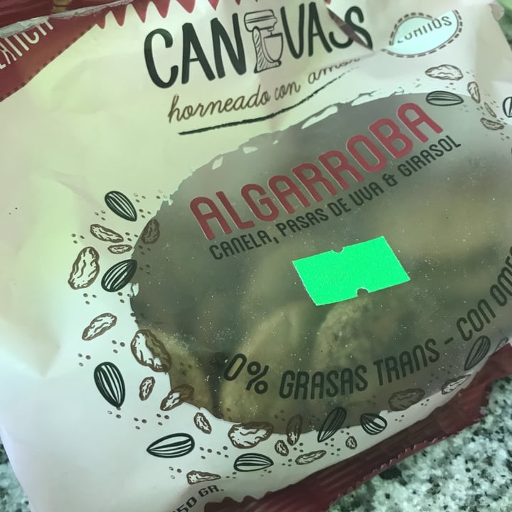 photo of Canvas Galletitas De Algarroba Con Canela, Pasas de Uva Y Girasol shared by @daicreep on  26 May 2020 - review